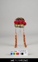 藏品(中國福建泉州懸絲傀儡戲頭盔-紗帽)的圖片